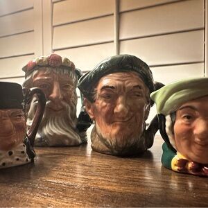 Royal Doulton Character Mugs - Multicolor Set